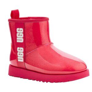●NEW●UGG/Women's Classic Clear Mini Hibiscus Pink
